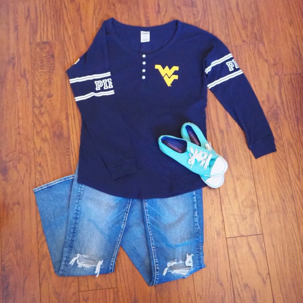 WVU Mountaineers VS Pink Top